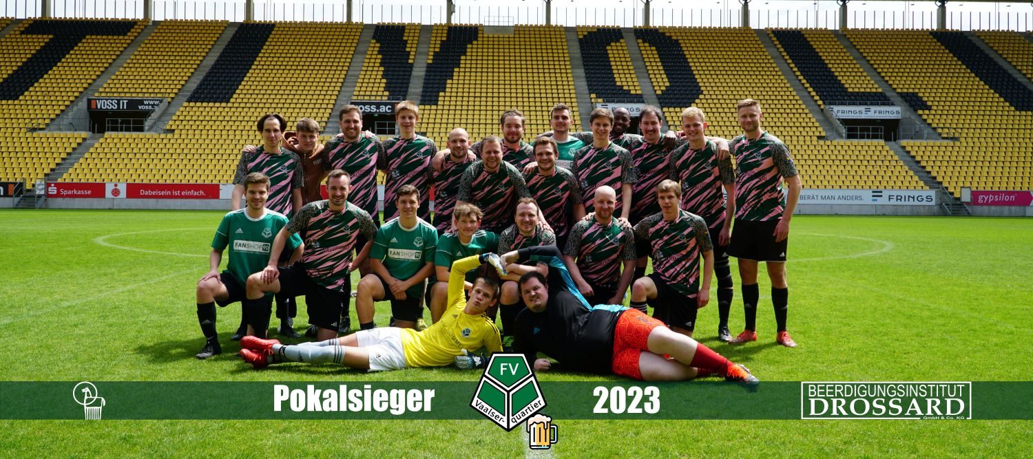 FVV Bier - C-Liga Pokalsieger der bunten Liga Aachen 2023